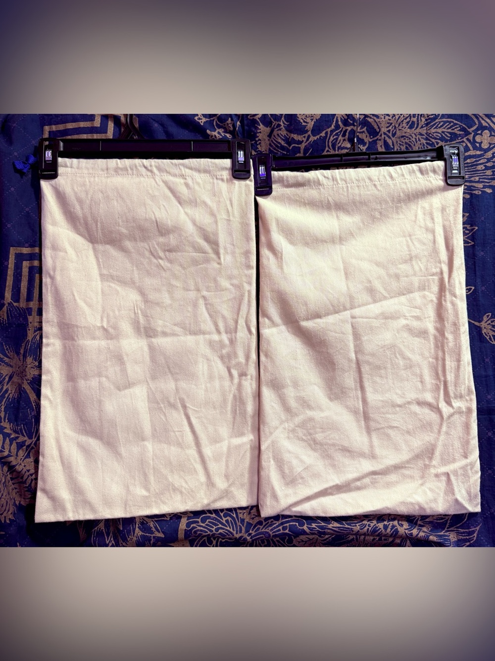 2 Louis Vuitton LV Canvas Dust Bags - Picture 7 of 8